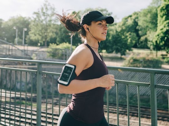 athlete running exercise